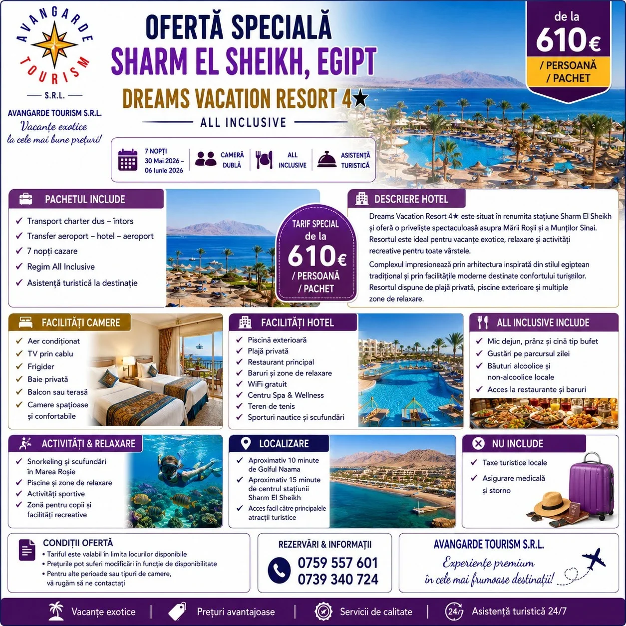 SPECIAL OFFER – SHARM EL SHEIKH, EGYPT 