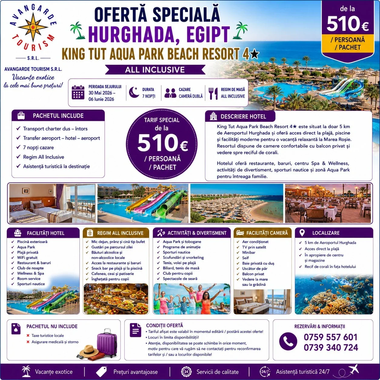 SPECIAL OFFER – HURGHADA, EGYPT   All Inclusive
