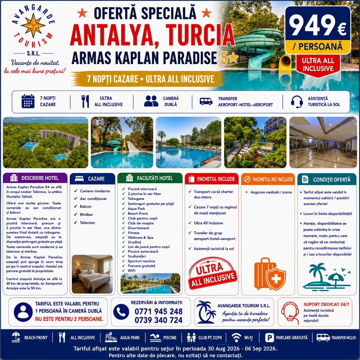 🌴 SPECIAL OFFER – ANTALYA, TURKEY  7nights All-Inclusive 2