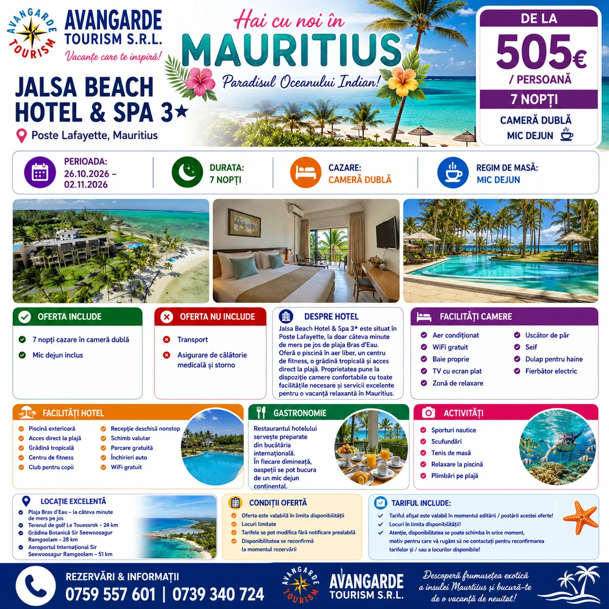 DISCOVER MAURITIUS 26.10.2026 – 02.11.2026 3